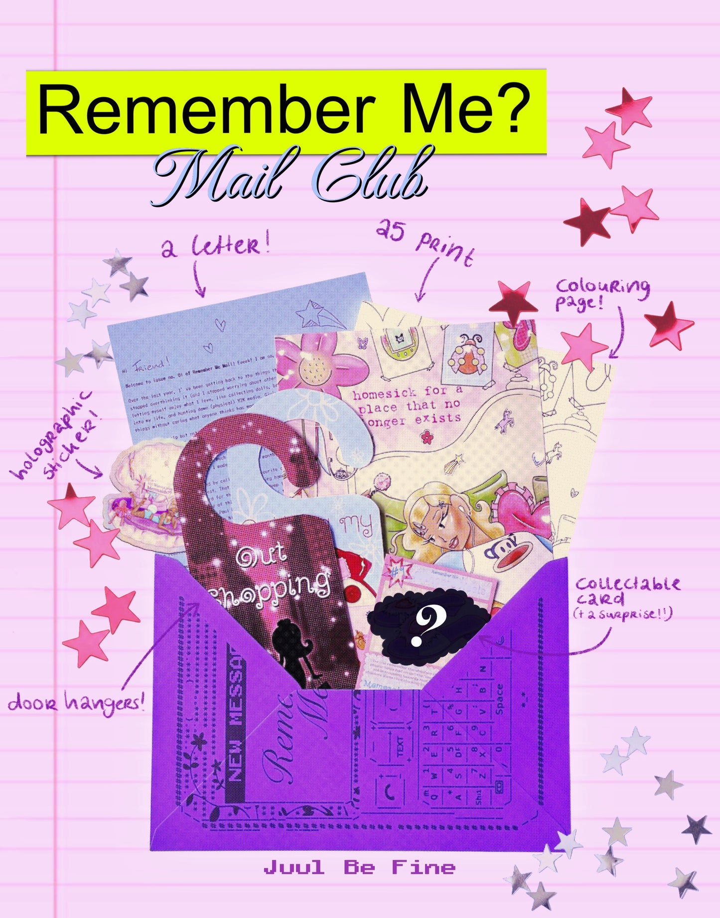 Remember Me? Mail! Issue No. 01 (monthly subscription)
