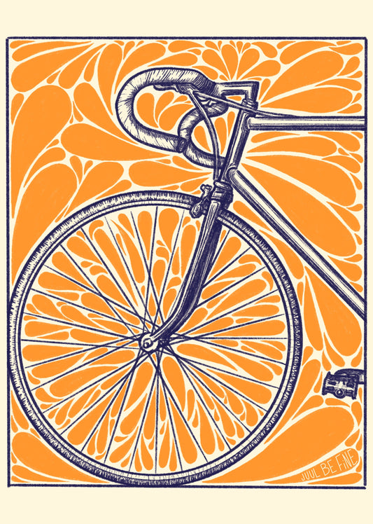 THE BIKE (front and back prints)