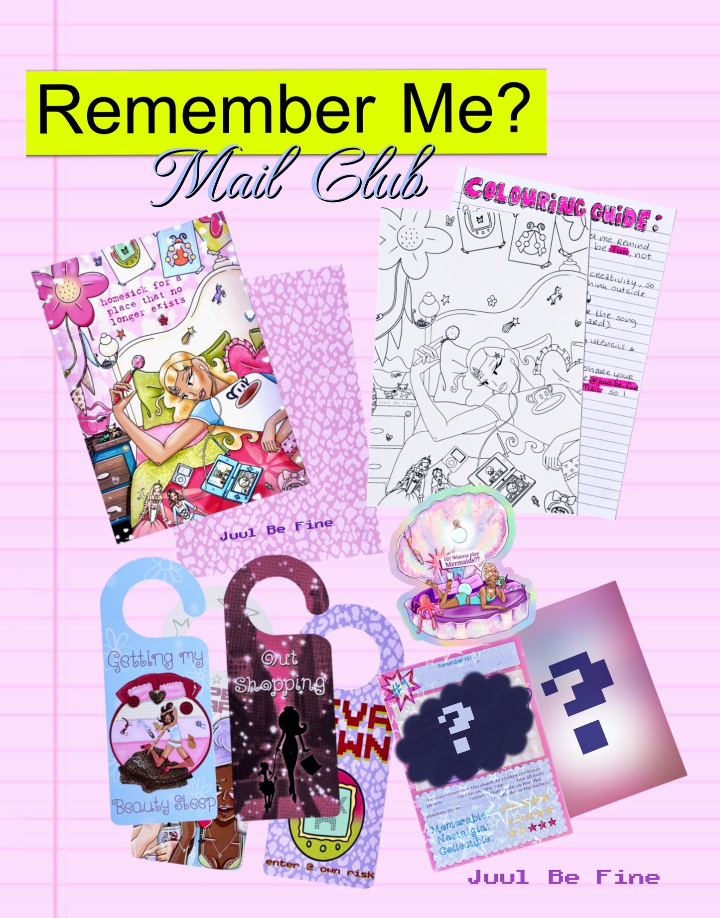 Remember Me? Mail! Issue No. 01 (monthly subscription)
